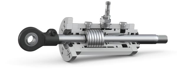 Federal German law (BG) requires that the user ensures that the Ratio-Clamp® RCH clamping unit model is installed in compliance with the requirements DIN EN 693 or DIN EN 201 and that control technology measures are taken, which will prevent the clamping unit from releasing prematurely (before the load is supported on the pressure column) and which implement a solution through which the holding force can be inspected when in installed status. 