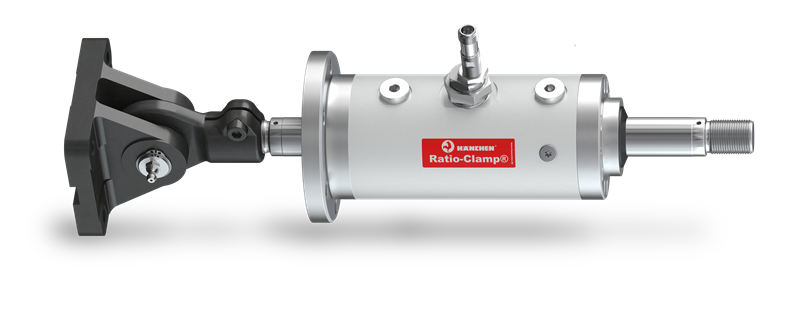 Klemmeinheit Ratio-Clamp® mit Dichtungssystem Druckkolbendichtung